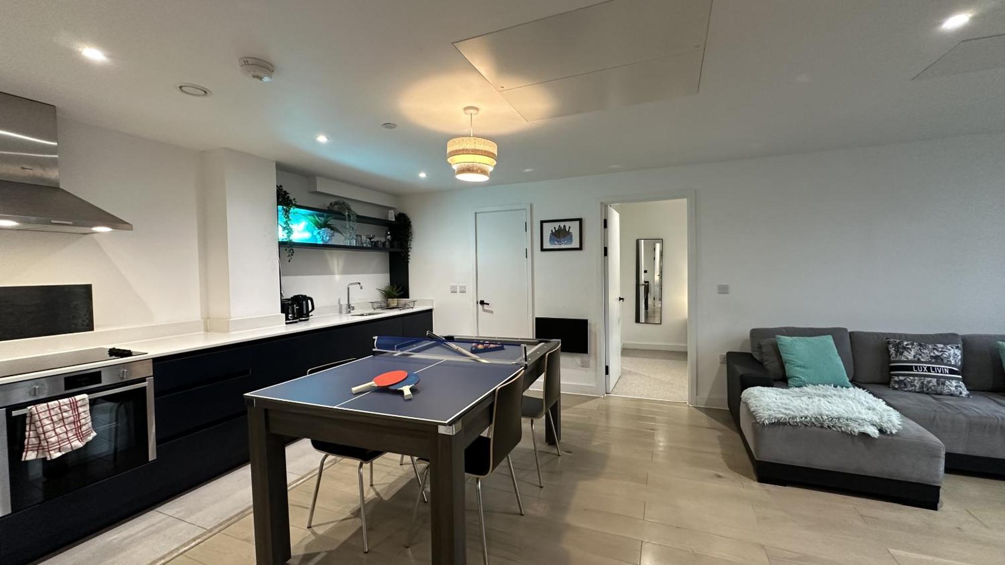 Lux Livin' Apartments - Luxury 2 Bed Apartment With Sky Garden Manchester Exterior foto