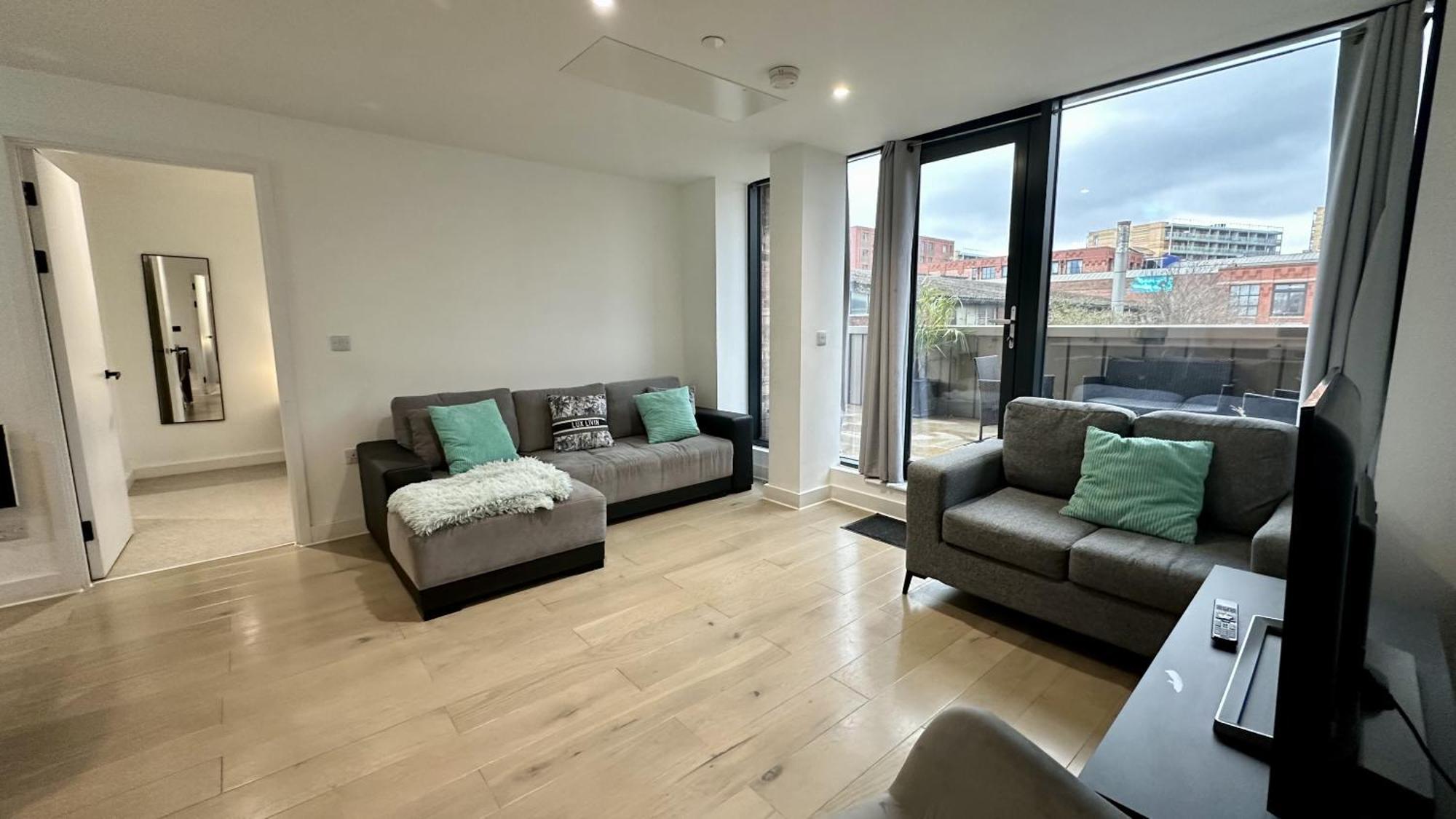 Lux Livin' Apartments - Luxury 2 Bed Apartment With Sky Garden Manchester Exterior foto