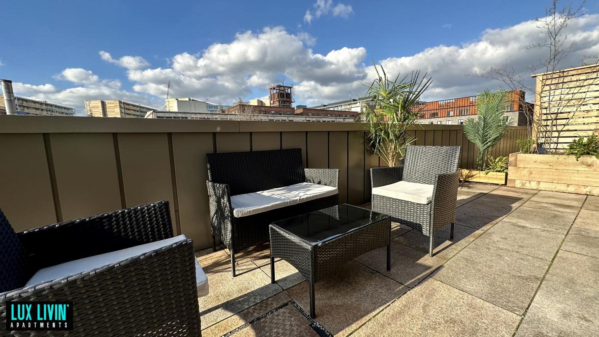 Lux Livin' Apartments - Luxury 2 Bed Apartment With Sky Garden Manchester Zimmer foto