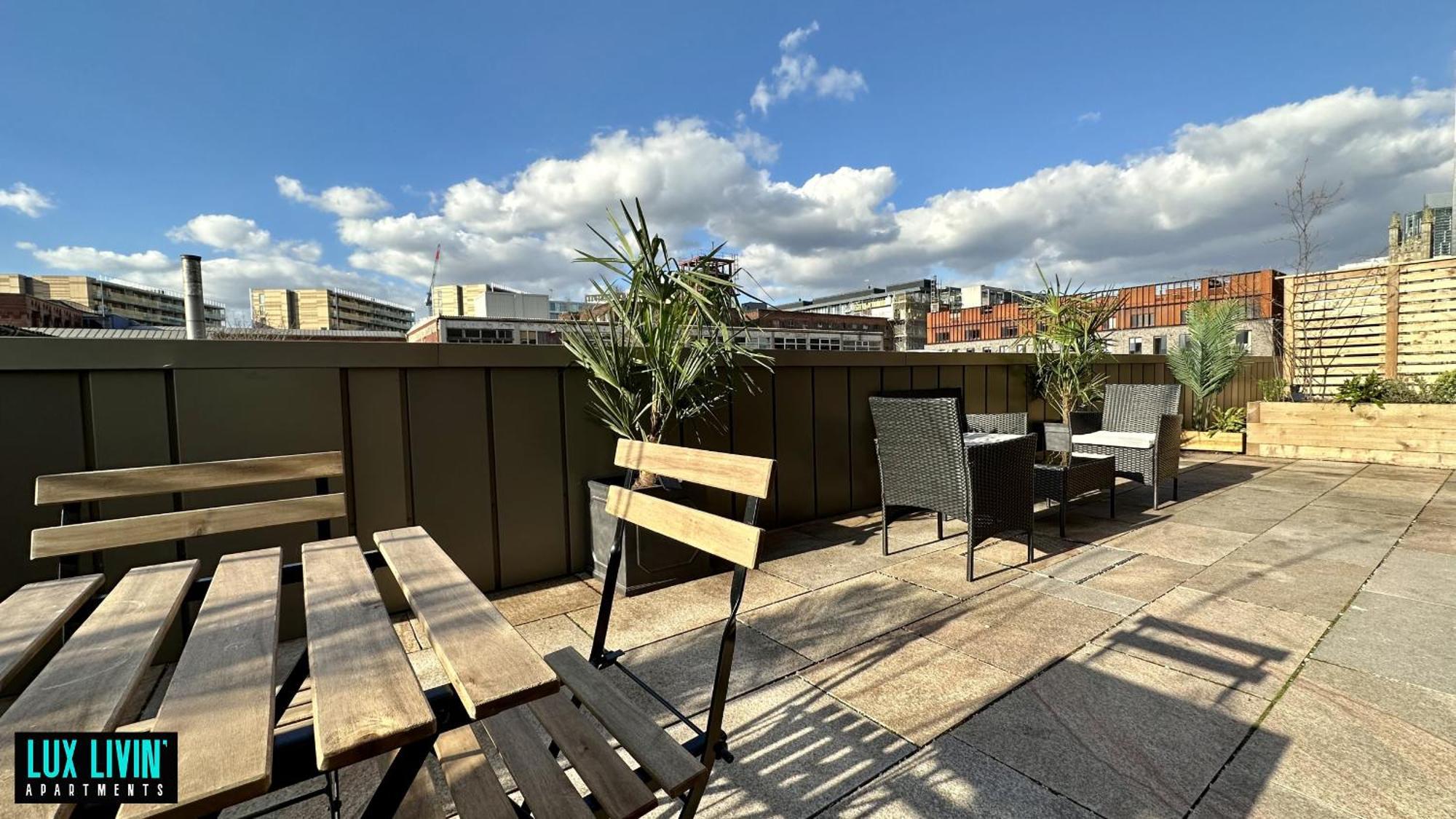 Lux Livin' Apartments - Luxury 2 Bed Apartment With Sky Garden Manchester Zimmer foto