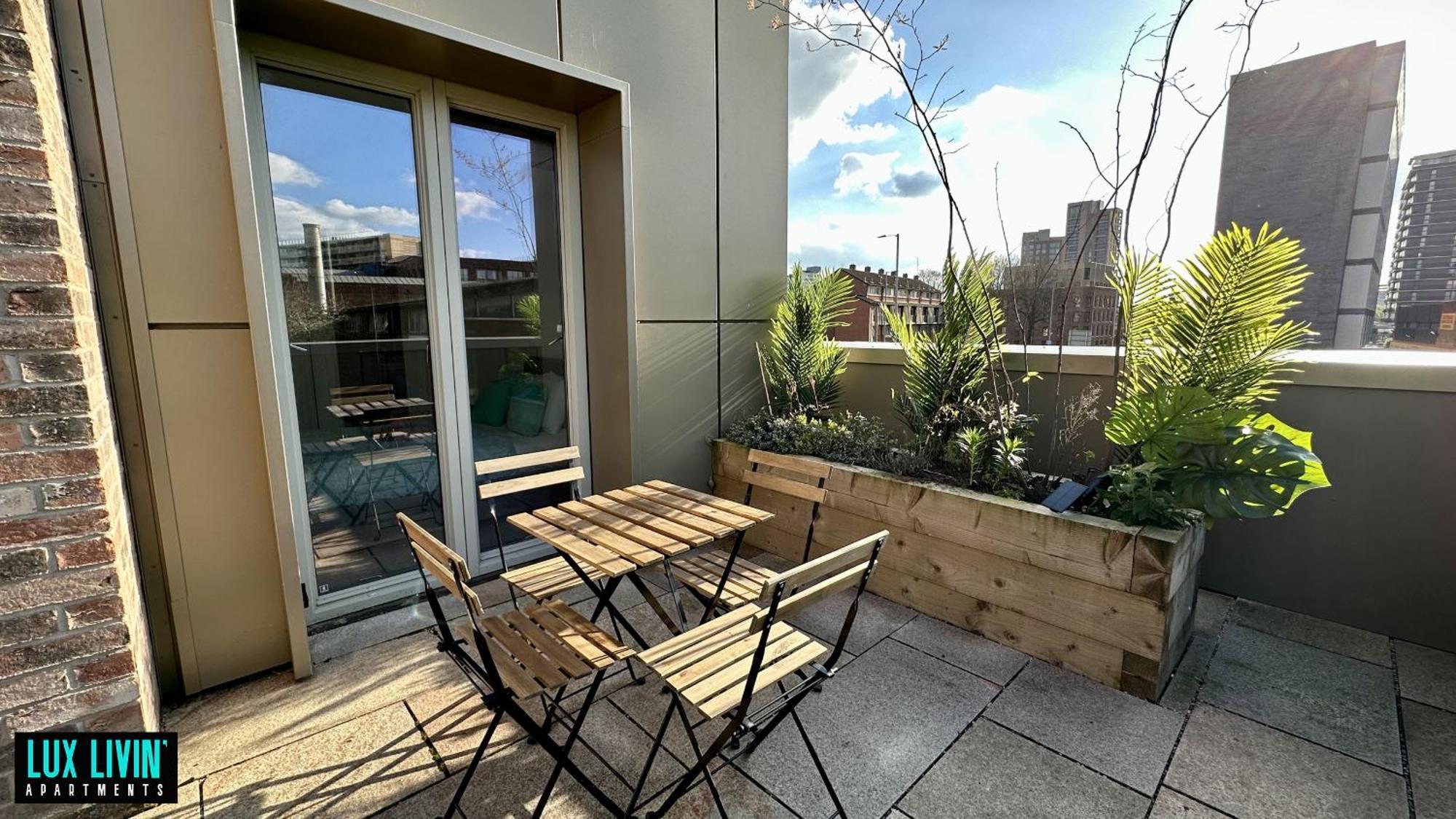 Lux Livin' Apartments - Luxury 2 Bed Apartment With Sky Garden Manchester Zimmer foto